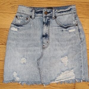 Jean Mini Skirt
